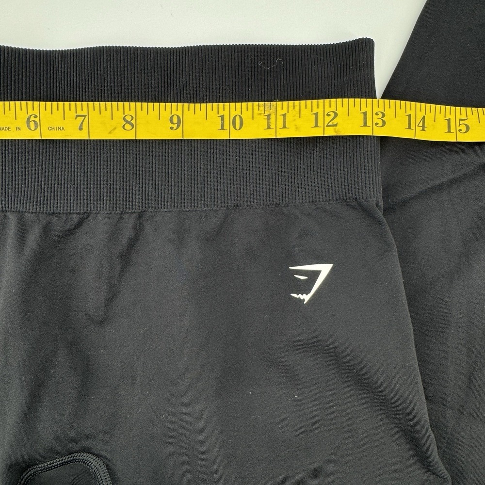 Gymshark Everyday Seamless Black High Waisted Leggings Women's Medium M Athletic - Picture 5 of 12